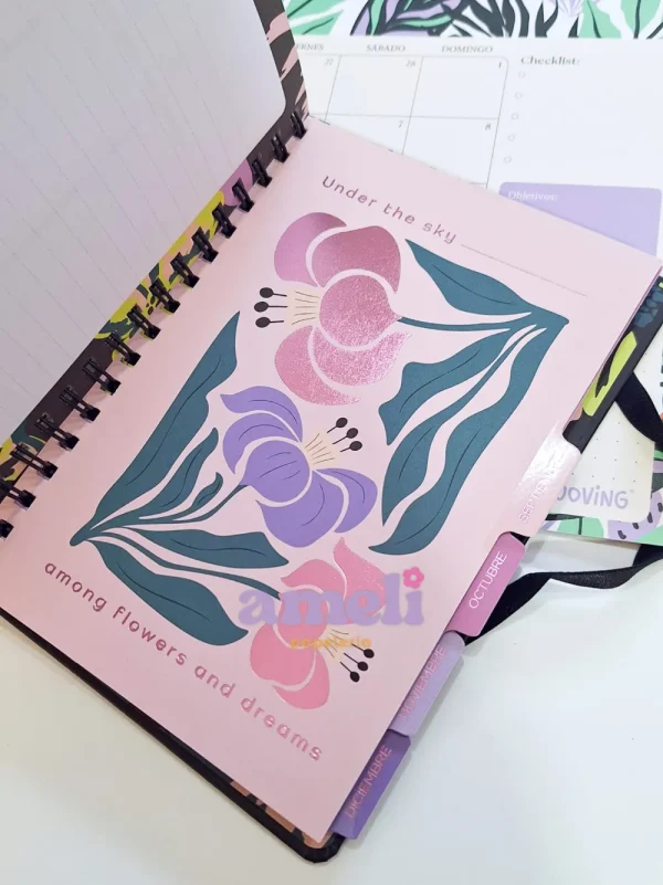 Agenda Mooving diaria Garden  - Imagen 12