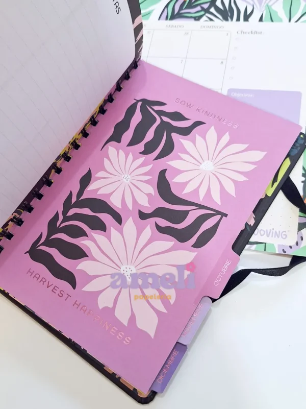Agenda Mooving diaria Garden  - Imagen 16
