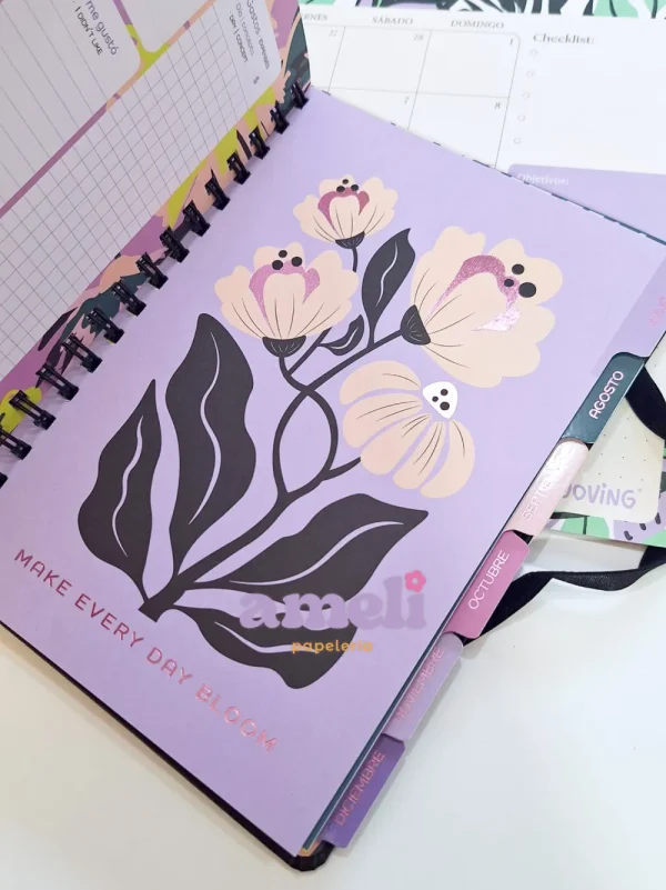 Agenda Mooving diaria Garden  - Imagen 14