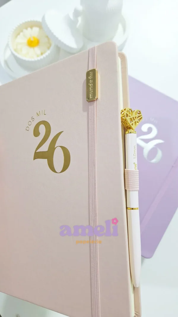 Agenda Mundo Fw 2026 semanal Premium Classic - Imagen 2