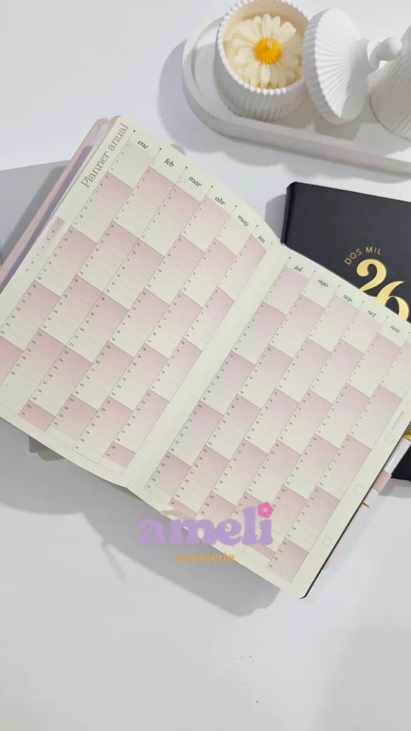 Agenda Mundo Fw 2026 semanal Premium Classic - Imagen 3