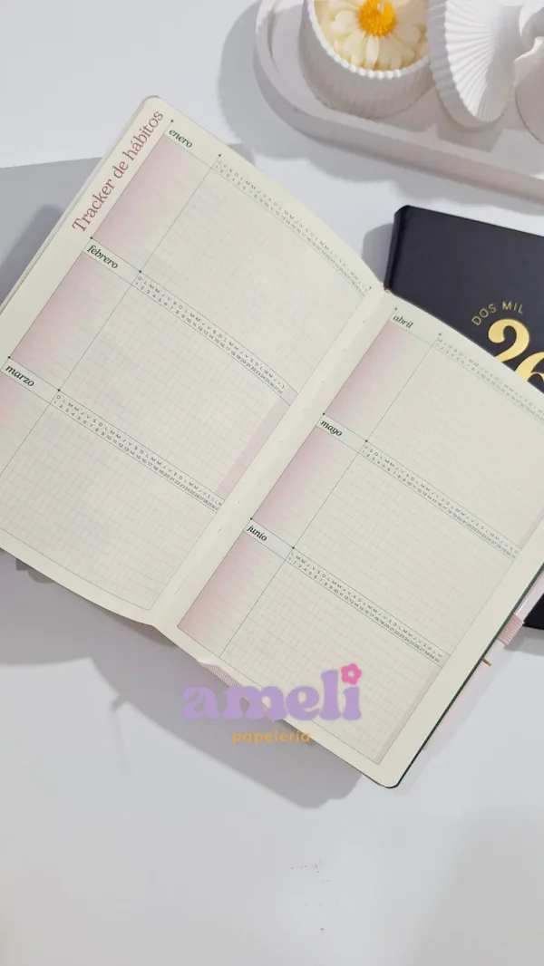 Agenda Mundo Fw 2026 semanal Premium Classic - Imagen 4