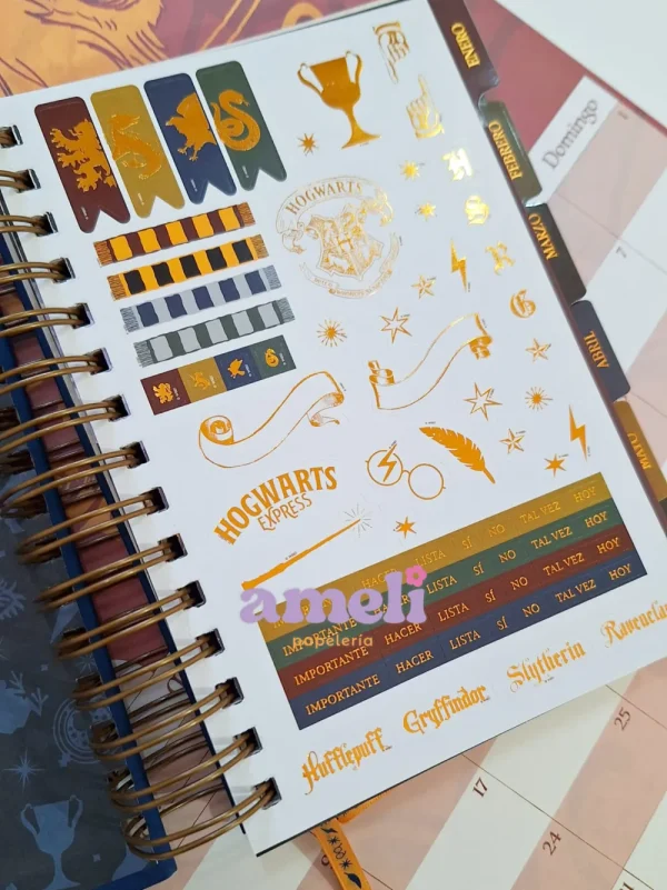 Agenda Mooving 2026 diaria Harry Potter - Imagen 4