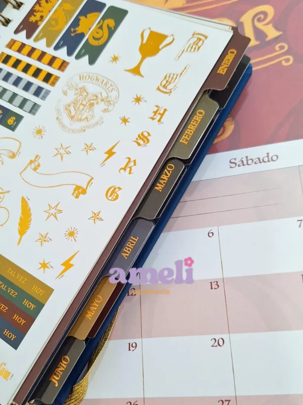 Agenda Mooving 2026 diaria Harry Potter - Imagen 6