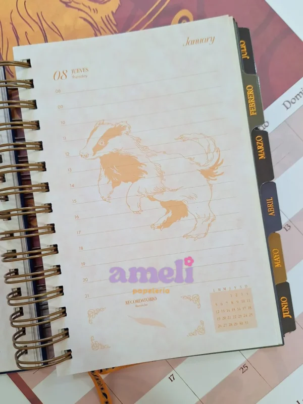 Agenda Mooving 2026 diaria Harry Potter - Imagen 15