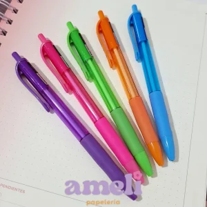 Boligrafo Filgro Fast Grip Retractil Fast tinta colores