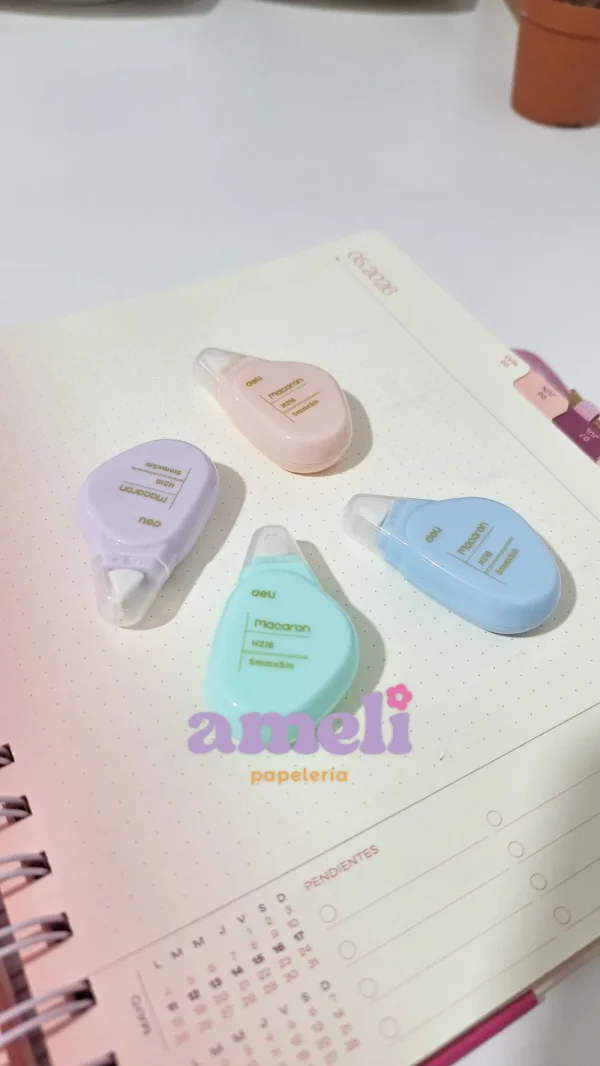 Cinta correctora Deli Macaron - Imagen 2