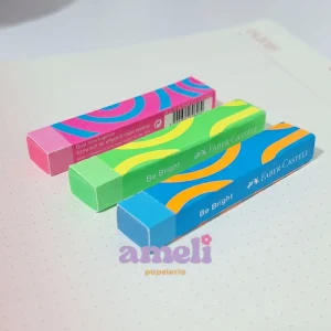 Goma de borrar Faber Castell neón Be bright