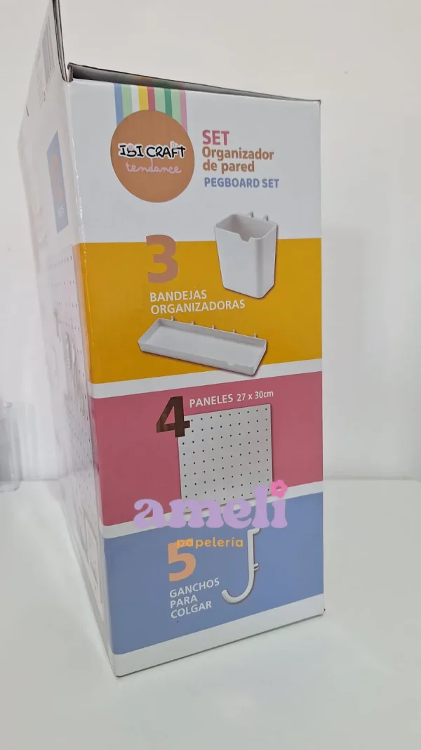 Set organizador de pared, tablero - Imagen 2