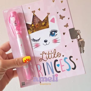 Diario íntimo con bolígrafo tinta mágica