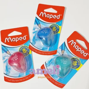 Sacapuntas con depósito Maped zurdos
