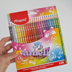 Lápices de colores Maped Mini cute x24