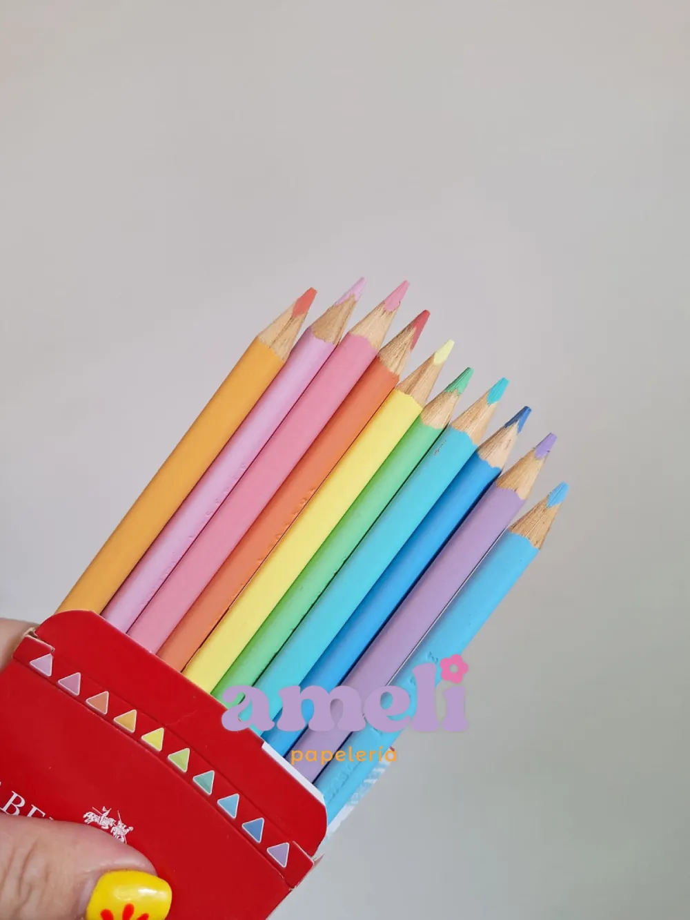 Lápices de Colores Pastel X10 Faber Castell - Imagen 3