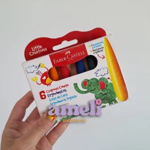 Crayolas Ergonómicas Cohete x6 Faber Castell