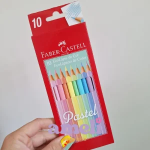 Lápices de Colores Pastel X10 Faber Castell
