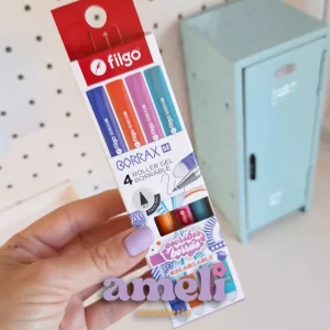 Boligrafo borrable set x4