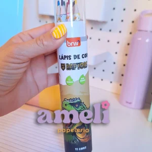 Lápices de colores Brw dinos