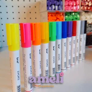 Marcadores de tiza liquida Brw $100