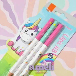 Pack x 3 lápices jumbo Brw magic y dinos