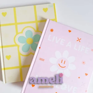 Cuaderno super tapa dura Big Pocket flores