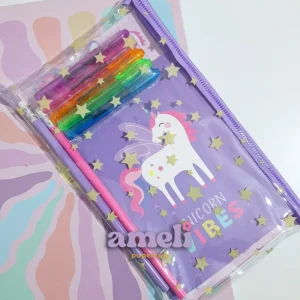 Set de papelería Mp unicornio