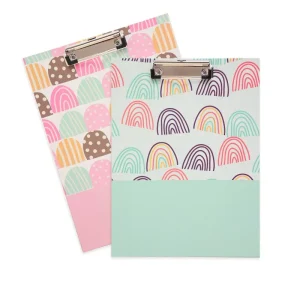 Tabla aprieta papel A4 arcoiris