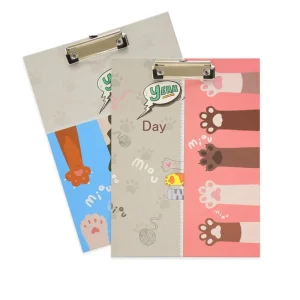 Tabla aprieta papel A4 patitas