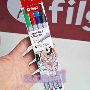 Fibra Filgo extra fina 0.4 colores clásicos