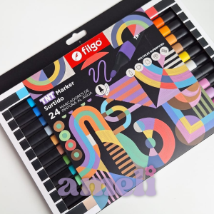Marcadores de pintura al agua Filgo TNT MARKER x24