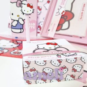 Mega block de notas + Bolígrafo Hello Kitty Mooving