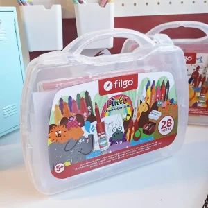 Valija Filgo Pequeños artistas 28 piezas
