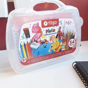 Valija Filgo Pequeños artistas 34 piezas