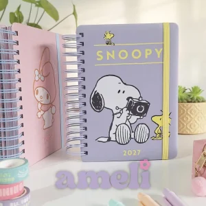 Agenda 2027 Snoopy día por página Mooving