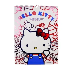 PREVENTA Calendario 2027 Hello Kitty mensual Mooving