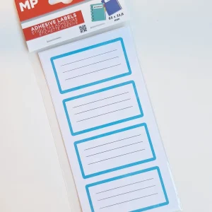 Etiquetas para cuaderno MP