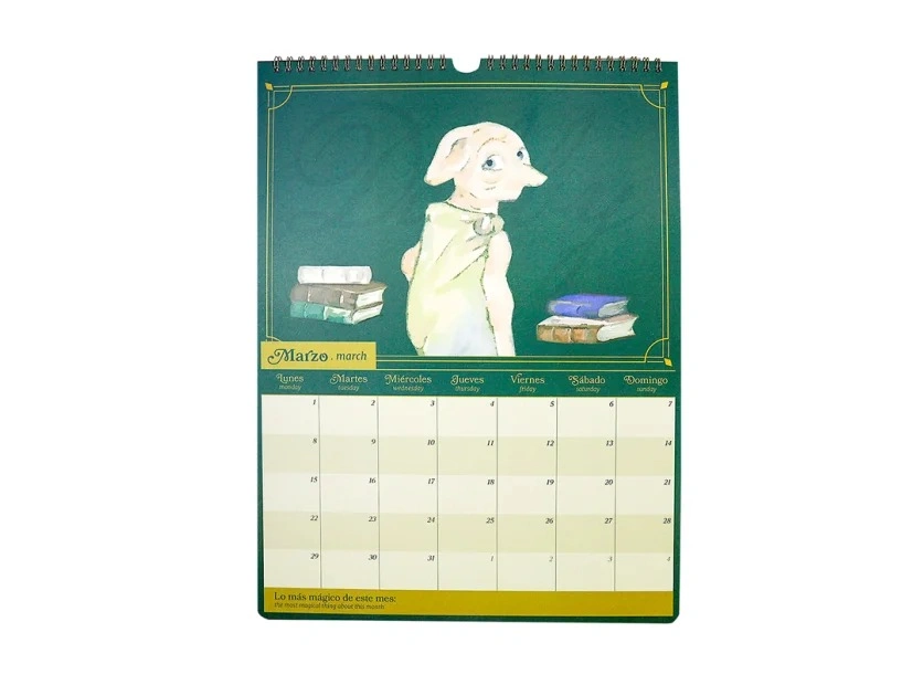 PREVENTA Calendario 2027 Harry Potter mensual Mooving - Imagen 2