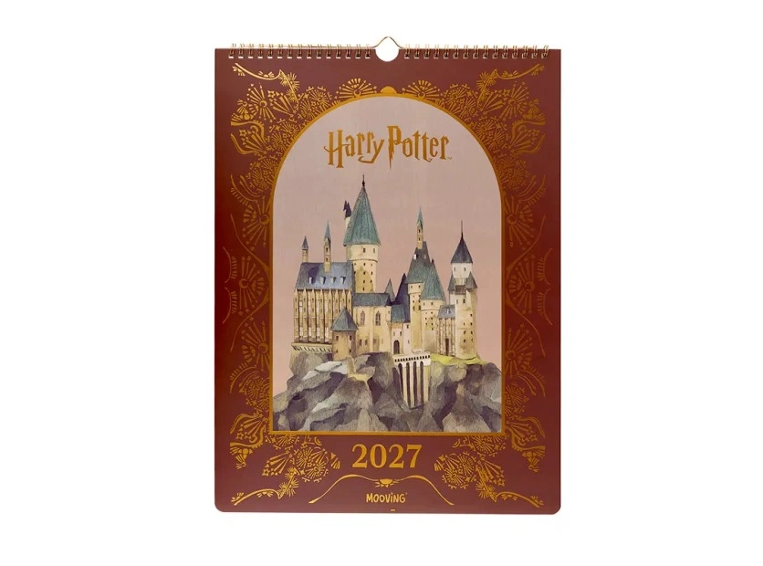 PREVENTA Calendario 2027 Harry Potter mensual Mooving
