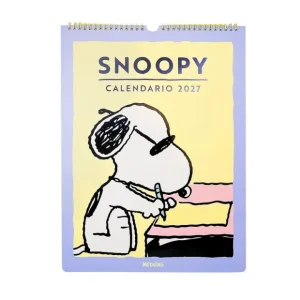 PREVENTA Calendario 2027 Snoopy mensual Mooving