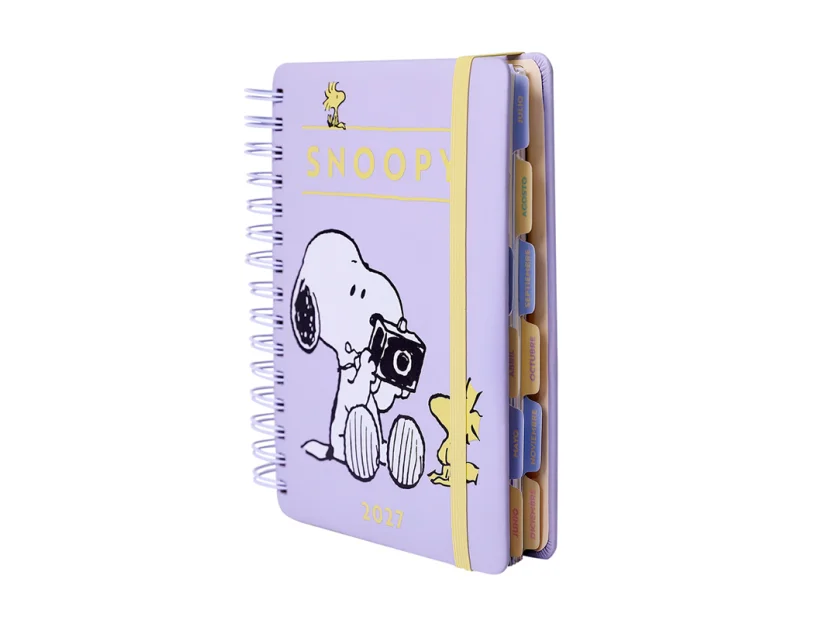 PREVENTA Agenda 2027 Snoopy día por página Mooving