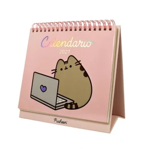 Calendario de escritorio 2027 Pusheen mensual Mooving