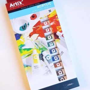 Pintura acrílica Artix x 12