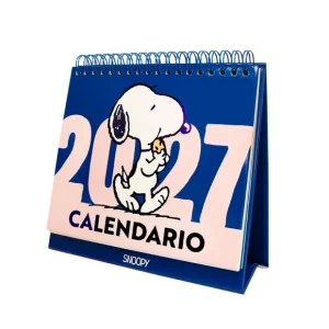 PREVENTA Calendario de escritorio 2027 Snoopy mensual Mooving
