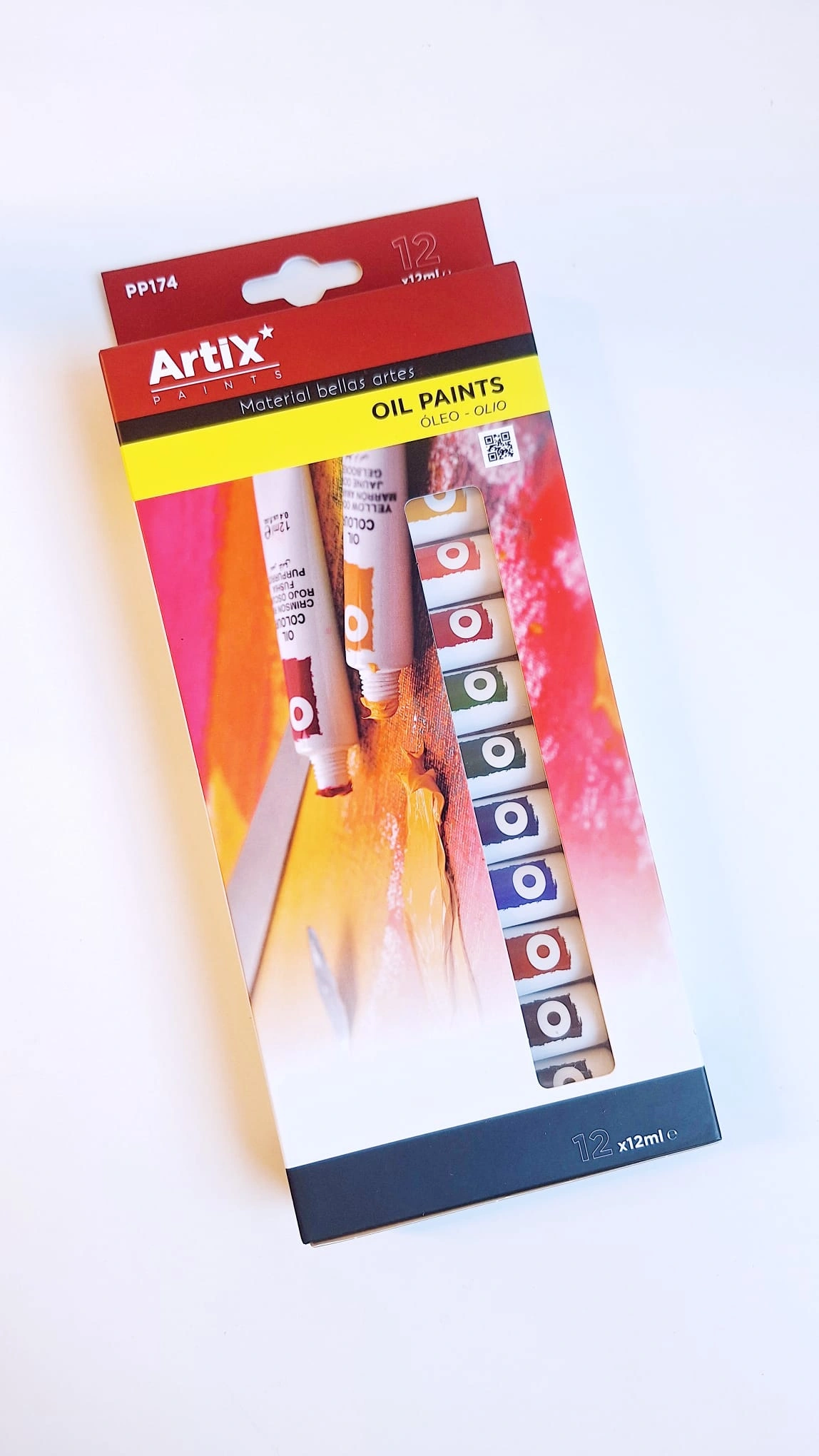Pintura óleo Artix x 12
