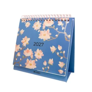 PREVENTA Calendario de escritorio 2027 Cerezo mensual Mooving