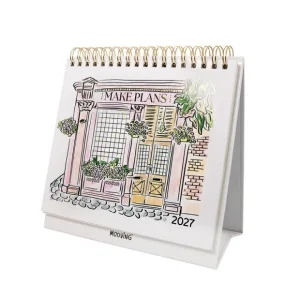 PREVENTA Calendario de escritorio 2027 Travel mensual Mooving