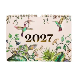 PREVENTA Calendario 2027 Floral mensual Mooving