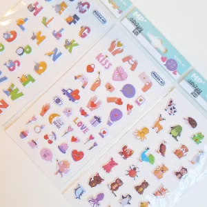 Stickers 3D con relieve MP