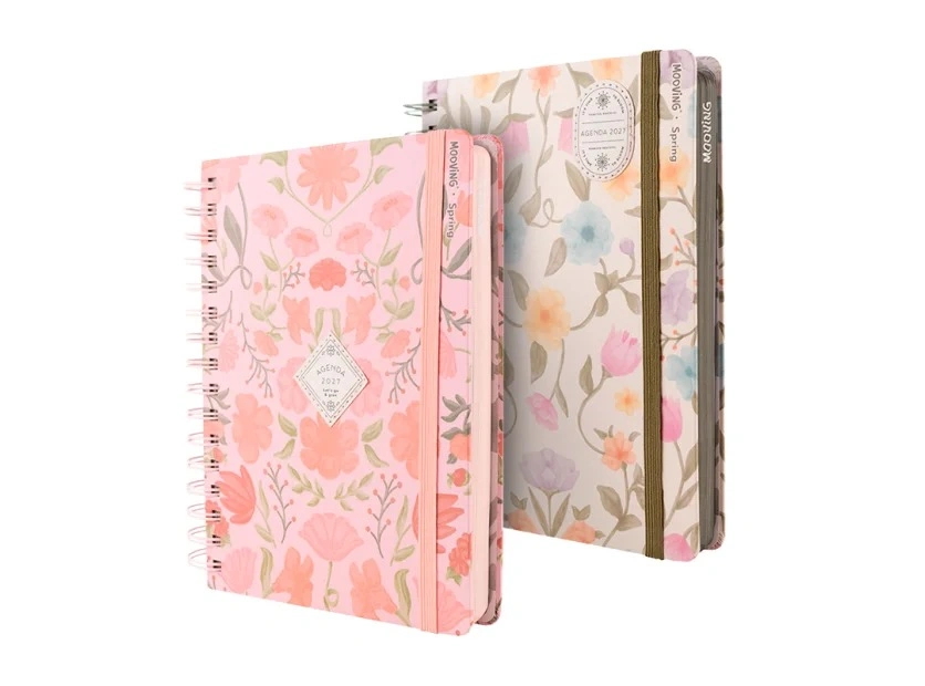 PREVENTA Agenda 2027 Spring día por página Mooving 15 x 21cm