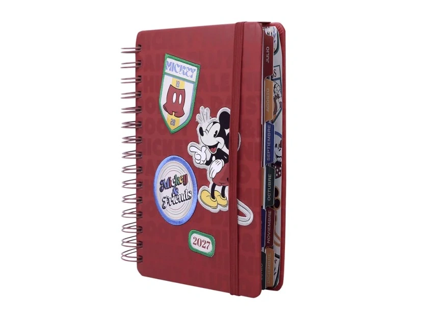 PREVENTA Agenda 2027 Mickey & Friends día por página Mooving