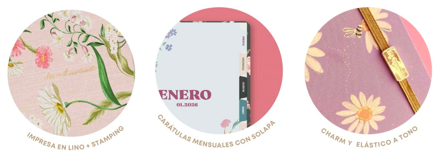 PREVENTA Agenda Mundo FW 2027 Semanal BELLE - Imagen 8